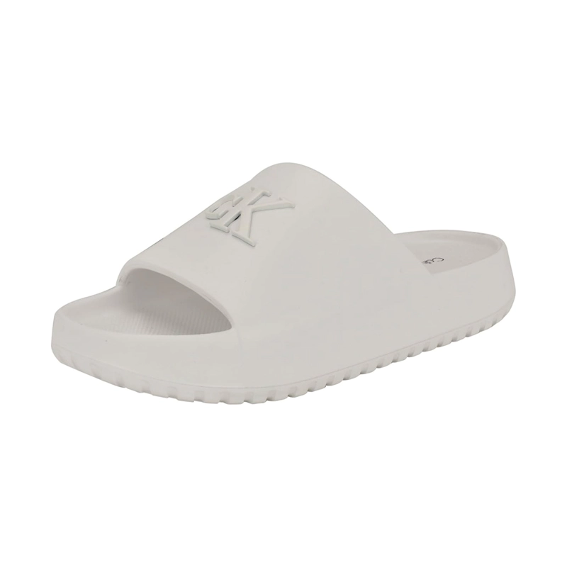 SANDALIA CALVIN KLEIN NANZEY WHITE DAMA TALLA 6 - 1