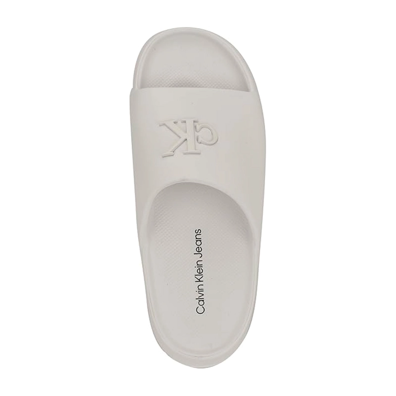 SANDALIA CALVIN KLEIN NANZEY WHITE DAMA TALLA 6 - 3