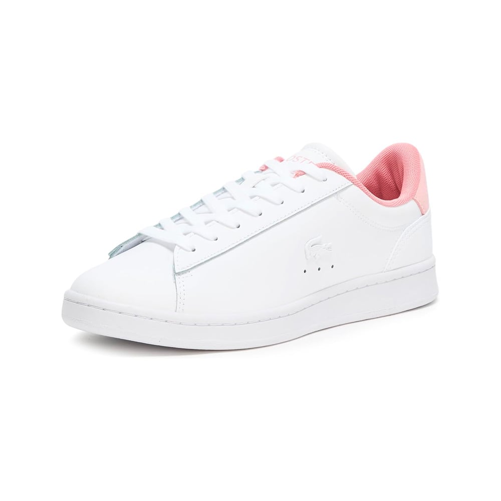 ZAPATILLA LACOSTE CARNABY SET WHITE PINK DAMA TALLA 5 5 - 1