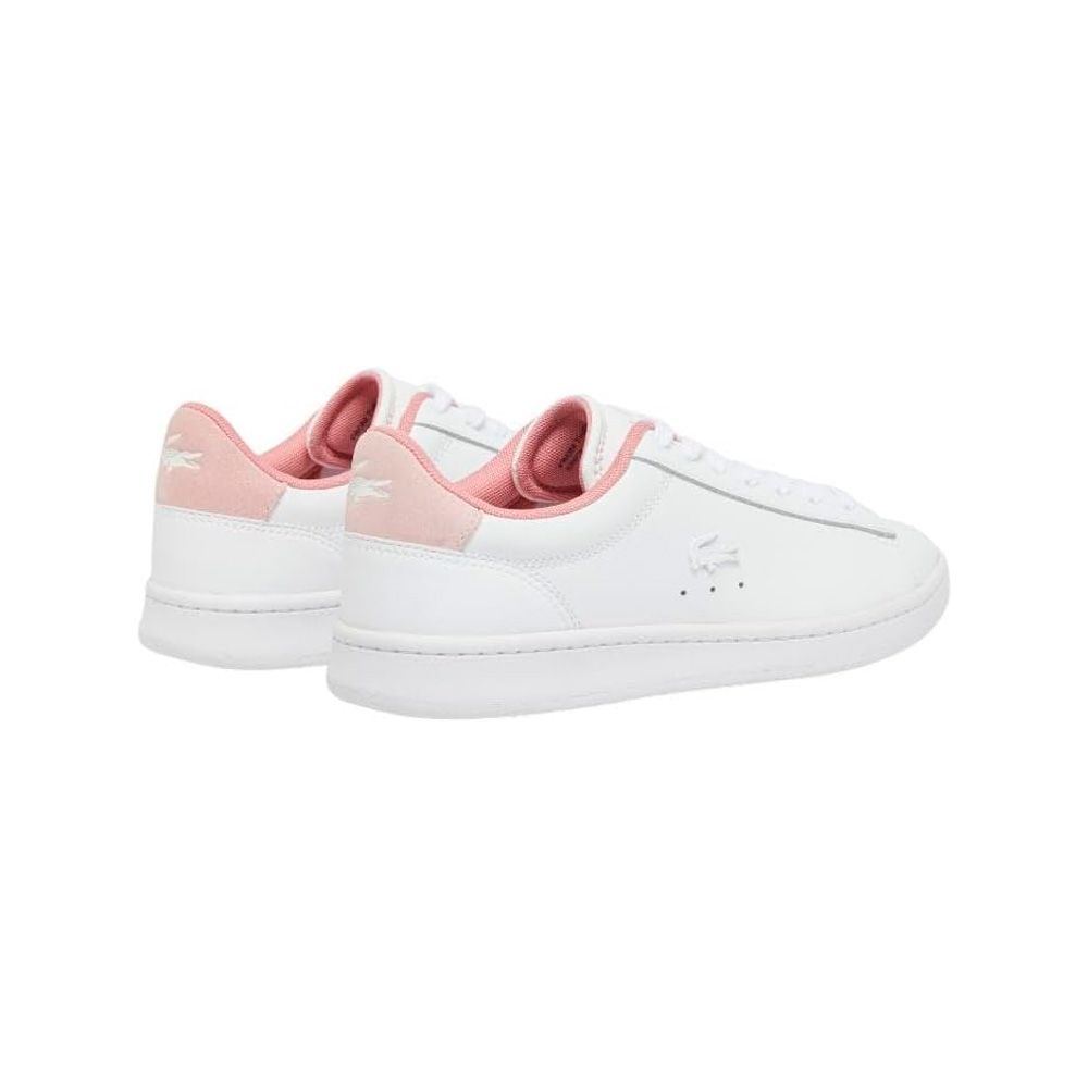 ZAPATILLA LACOSTE CARNABY SET WHITE PINK DAMA TALLA 5 5 - 4