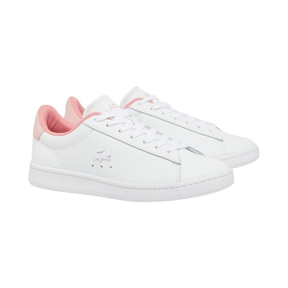 ZAPATILLA LACOSTE CARNABY SET WHITE PINK DAMA TALLA 5 5 - 6