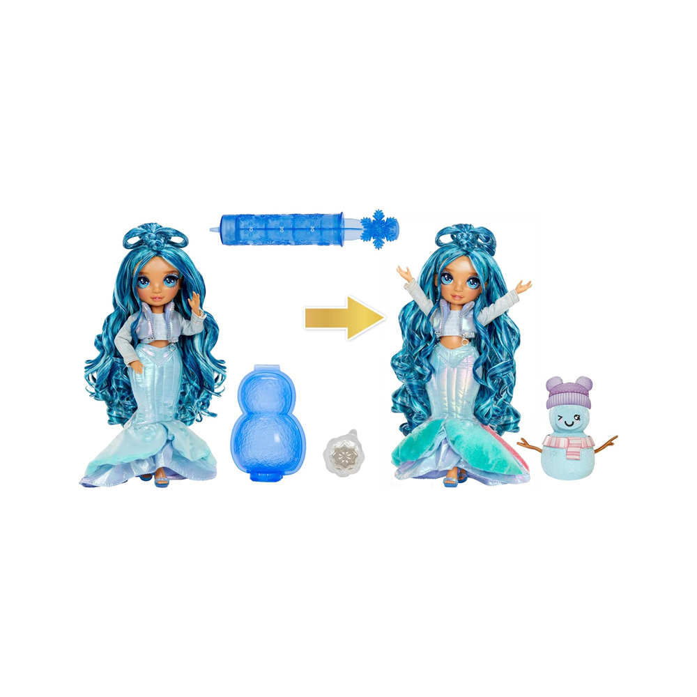 MUÑECA RAINBOW HIGH WINTER WONDERLAND SKYLER BLUE - 2