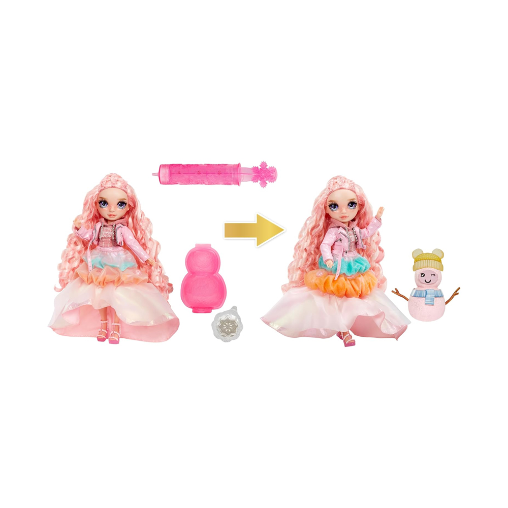 MUÑECA RAINBOW HIGH WINTER WONDERLAND BELLA PINK - 2
