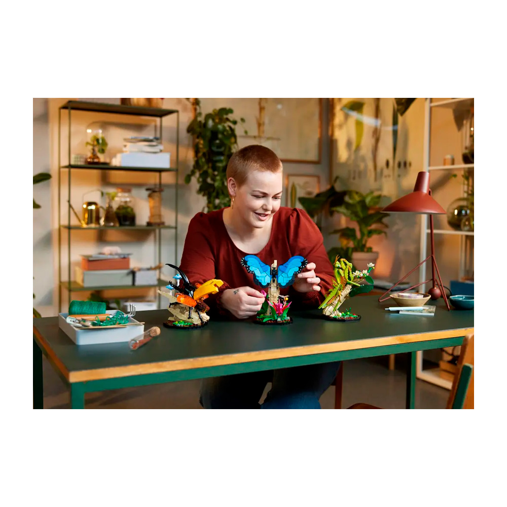 LEGO IDEAS THE INSECT COLLECTION SET AND NATURE DECO 21342 - 5