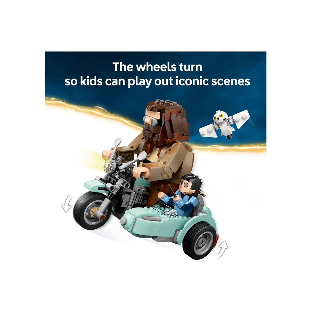 LEGO HARRY POTTER HAGRID HARRYS MOTORCYCLE 76443 - 5