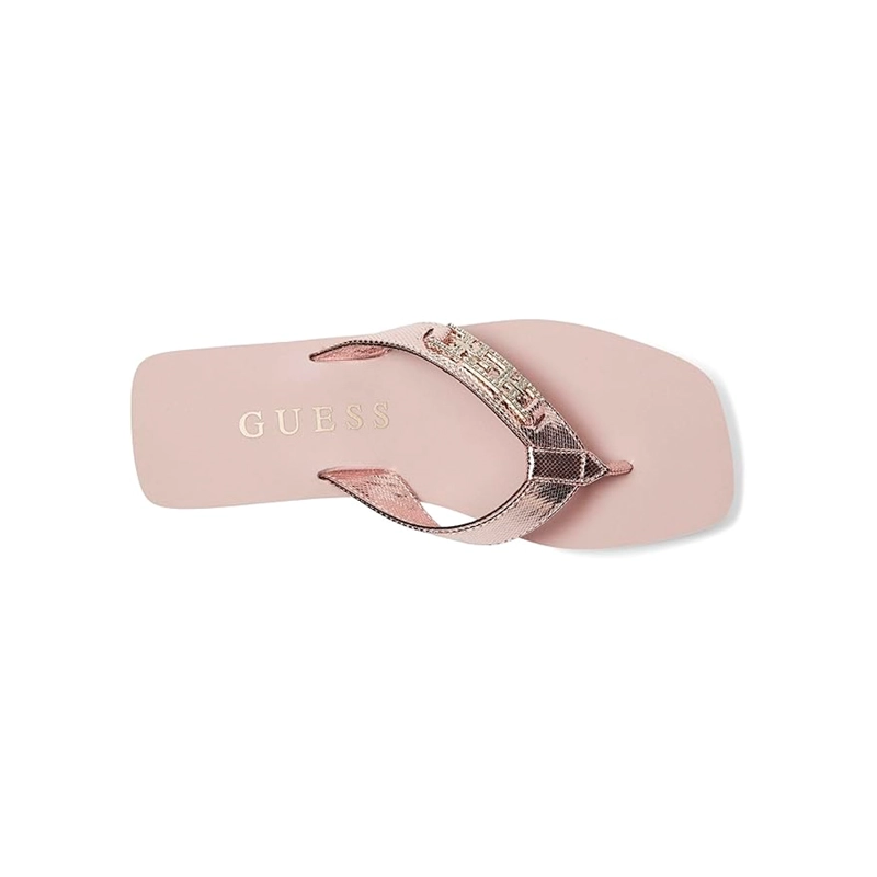 SANDALIA GUESS ELOWEN LIGHT PINK DAMA TALLA 5 - 3