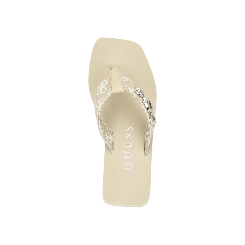 SANDALIA GUESS EDANY TAUPE DAMA TALLA 6 - 3