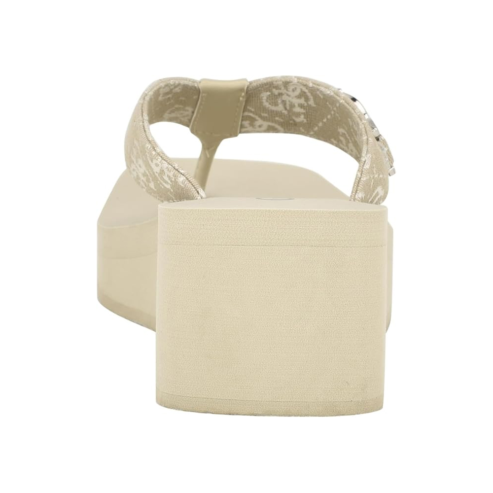 SANDALIA GUESS EDANY TAUPE DAMA TALLA 6 - 4