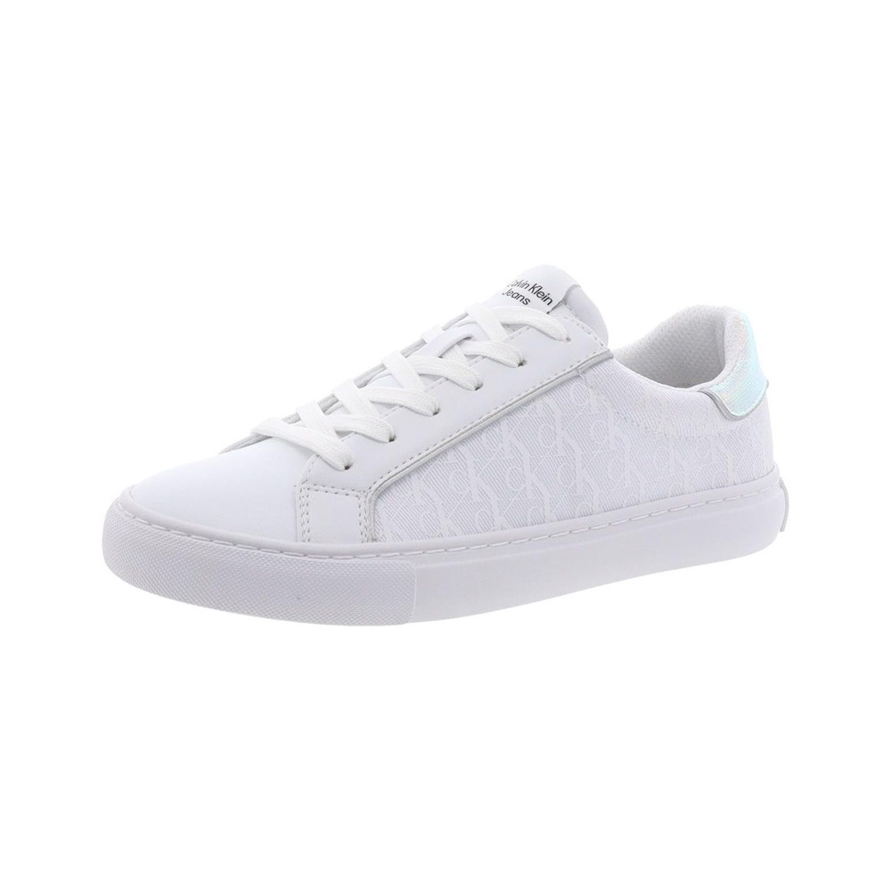 ZAPATILLA CALVIN KLEIN CHARLI WHITE 141 DAMA TALLA 6 - 1