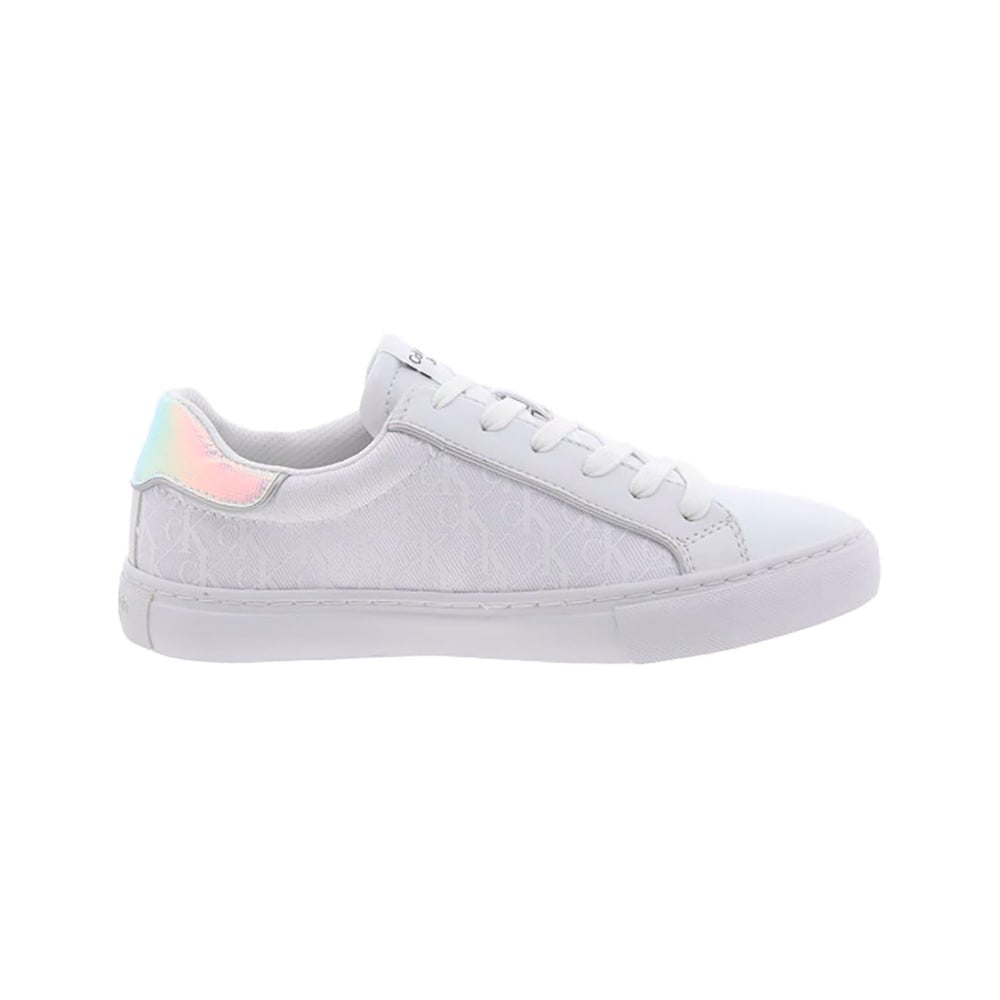ZAPATILLA CALVIN KLEIN CHARLI WHITE 141 DAMA TALLA 6 - 4