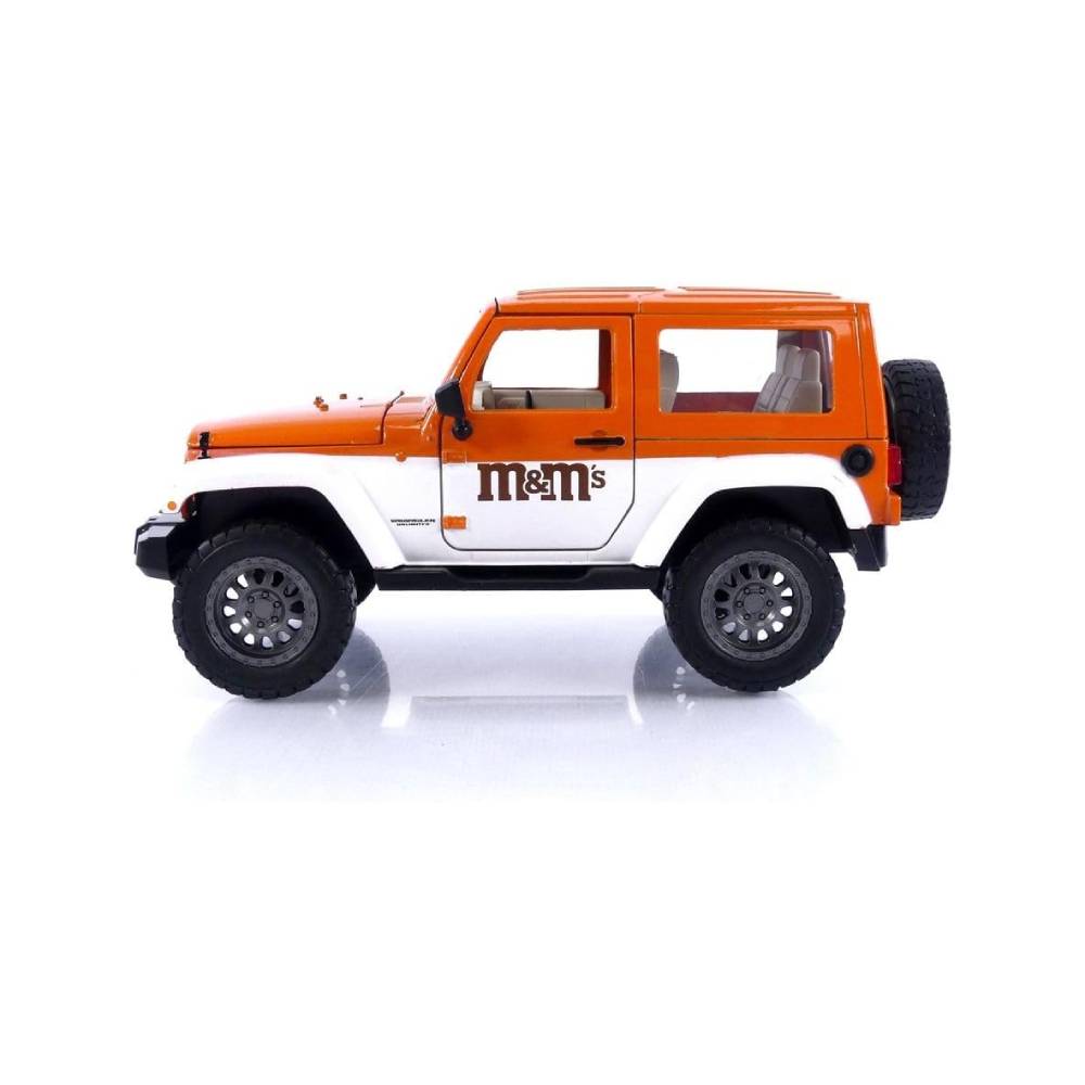 JADA MMS 1 24 JEEP WRANGLER DIE CAST 2007 ORANGE - 3