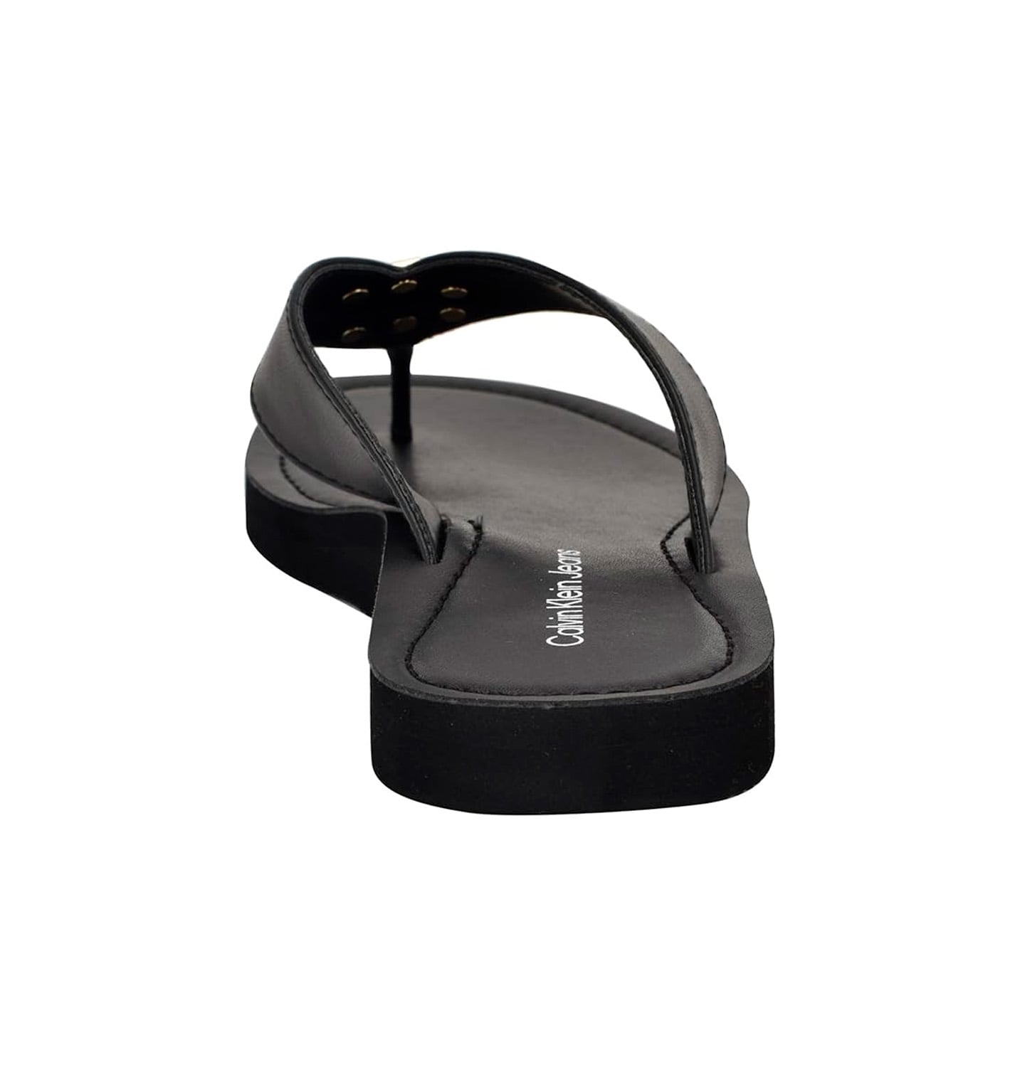 SANDALIA CALVIN KLEIN JAIMZE BLACK DAMA TALLA 6 - 4