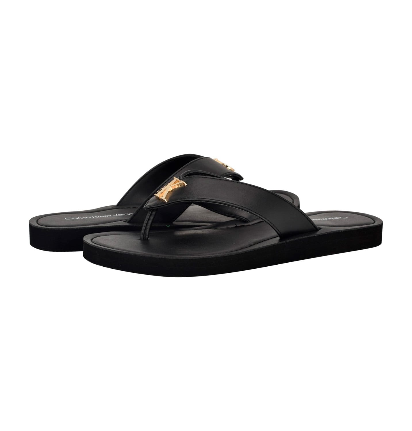 SANDALIA CALVIN KLEIN JAIMZE BLACK DAMA TALLA 6 - 5