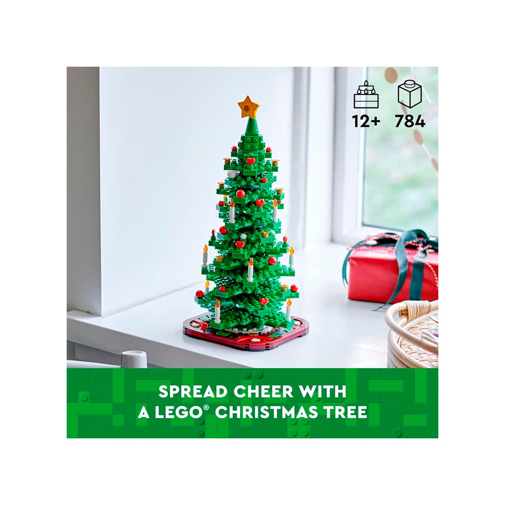 LEGO MINI CHRISTMAS TREE DECORATIONS FOR TABLETOP 40573 - 2