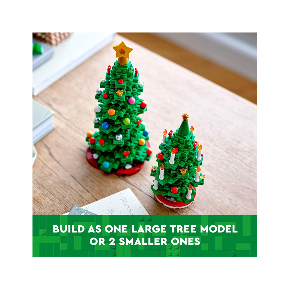 LEGO MINI CHRISTMAS TREE DECORATIONS FOR TABLETOP 40573 - 3