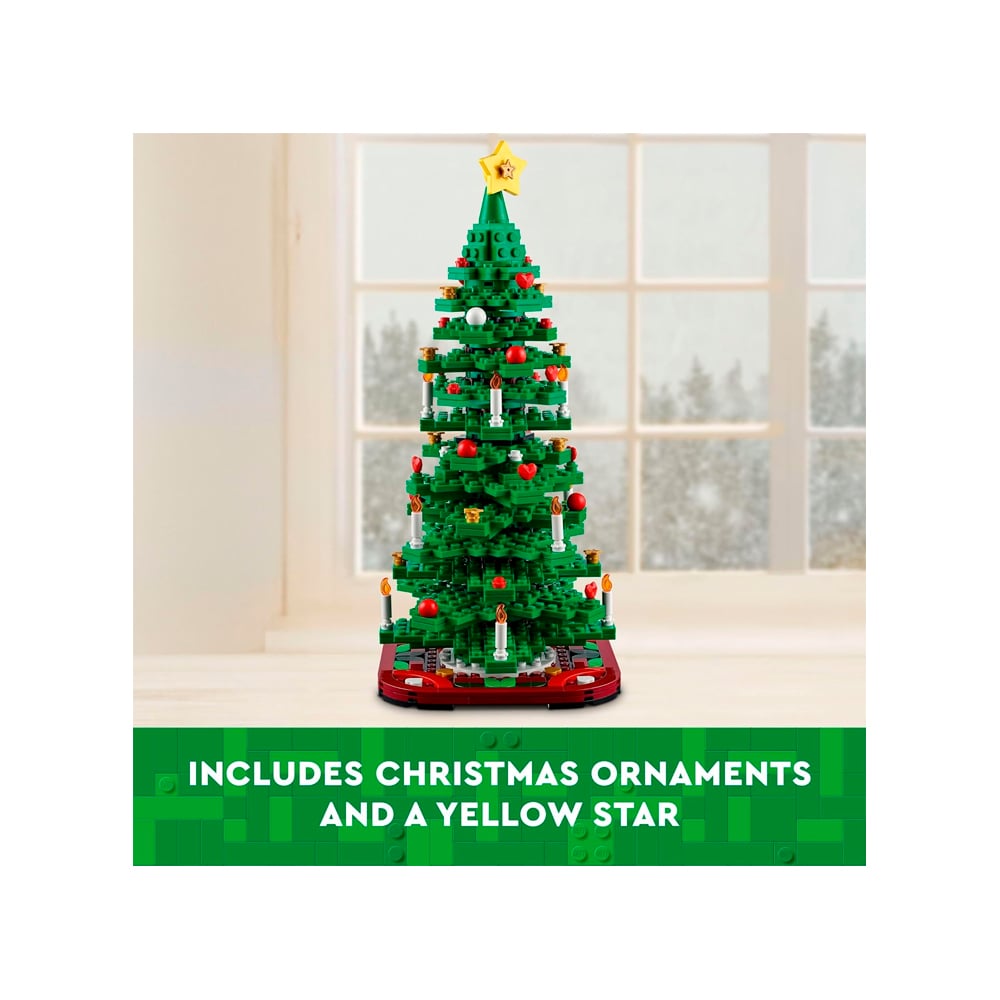 LEGO MINI CHRISTMAS TREE DECORATIONS FOR TABLETOP 40573 - 5