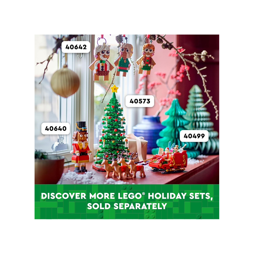 LEGO MINI CHRISTMAS TREE DECORATIONS FOR TABLETOP 40573 - 7