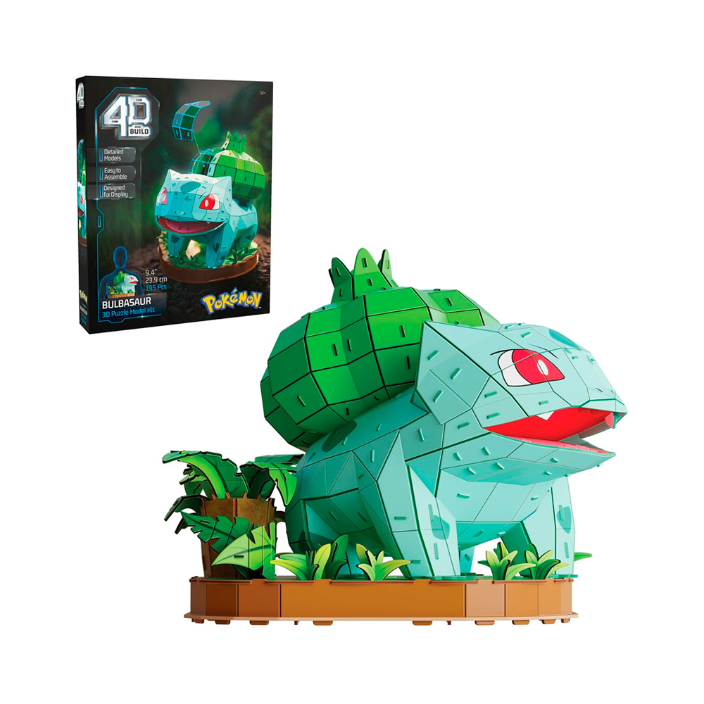 POKEMON 4D BUILD KANTO 3D MODEL KIT BULBASAUR - 1