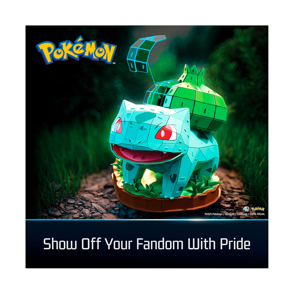 POKEMON 4D BUILD KANTO 3D MODEL KIT BULBASAUR - 6