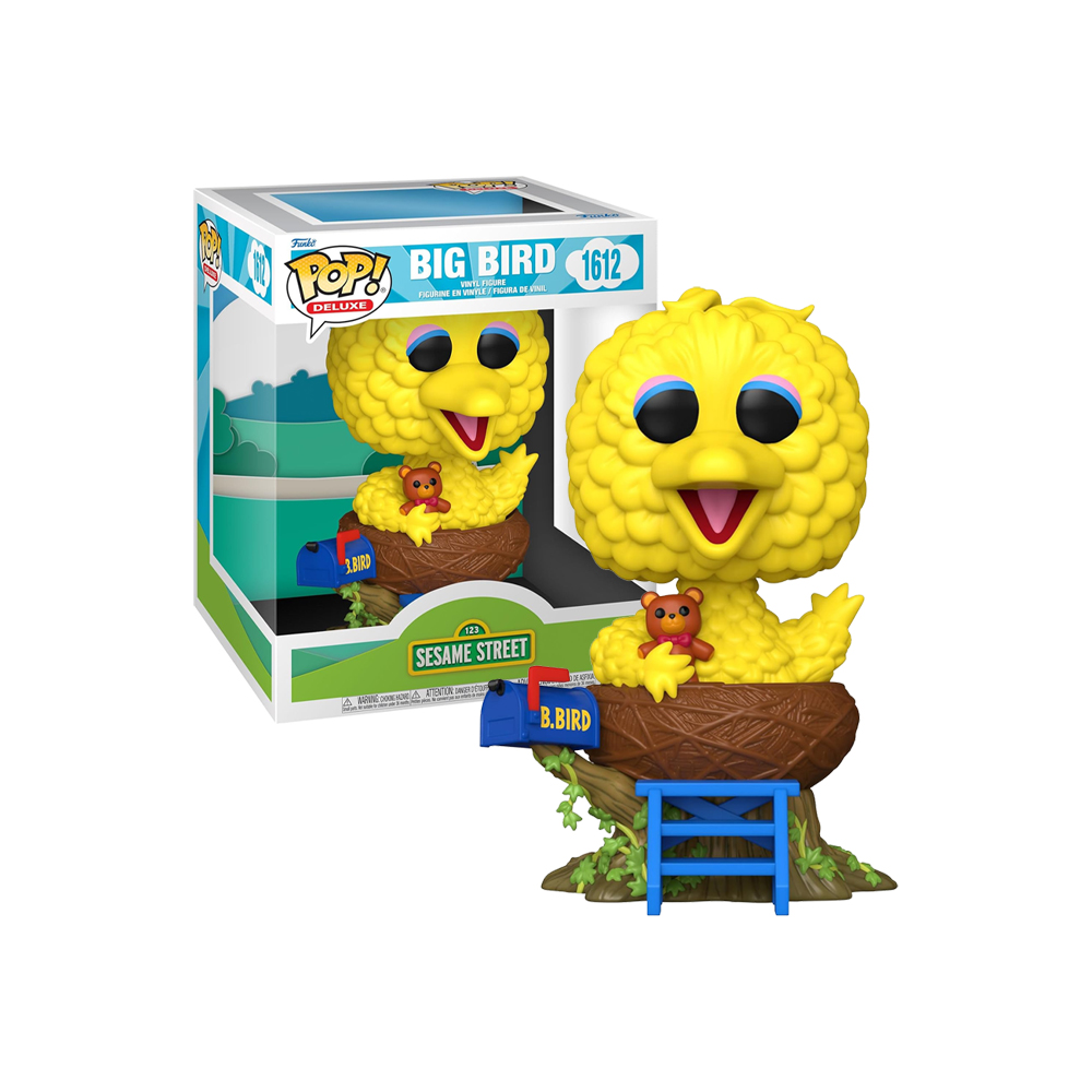 FUNKO POP DELUXE 1612 SESAME STREET BIG BIRD IN NEST - 1