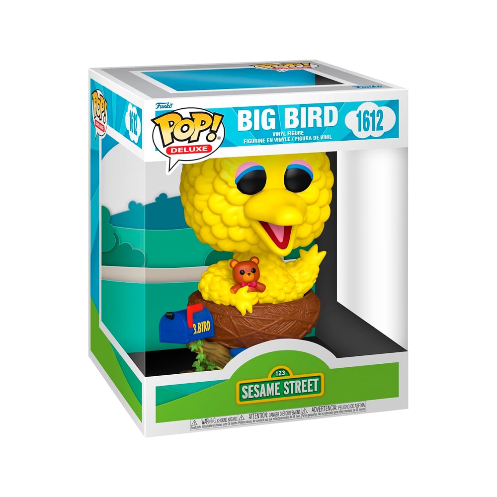 FUNKO POP DELUXE 1612 SESAME STREET BIG BIRD IN NEST - 3