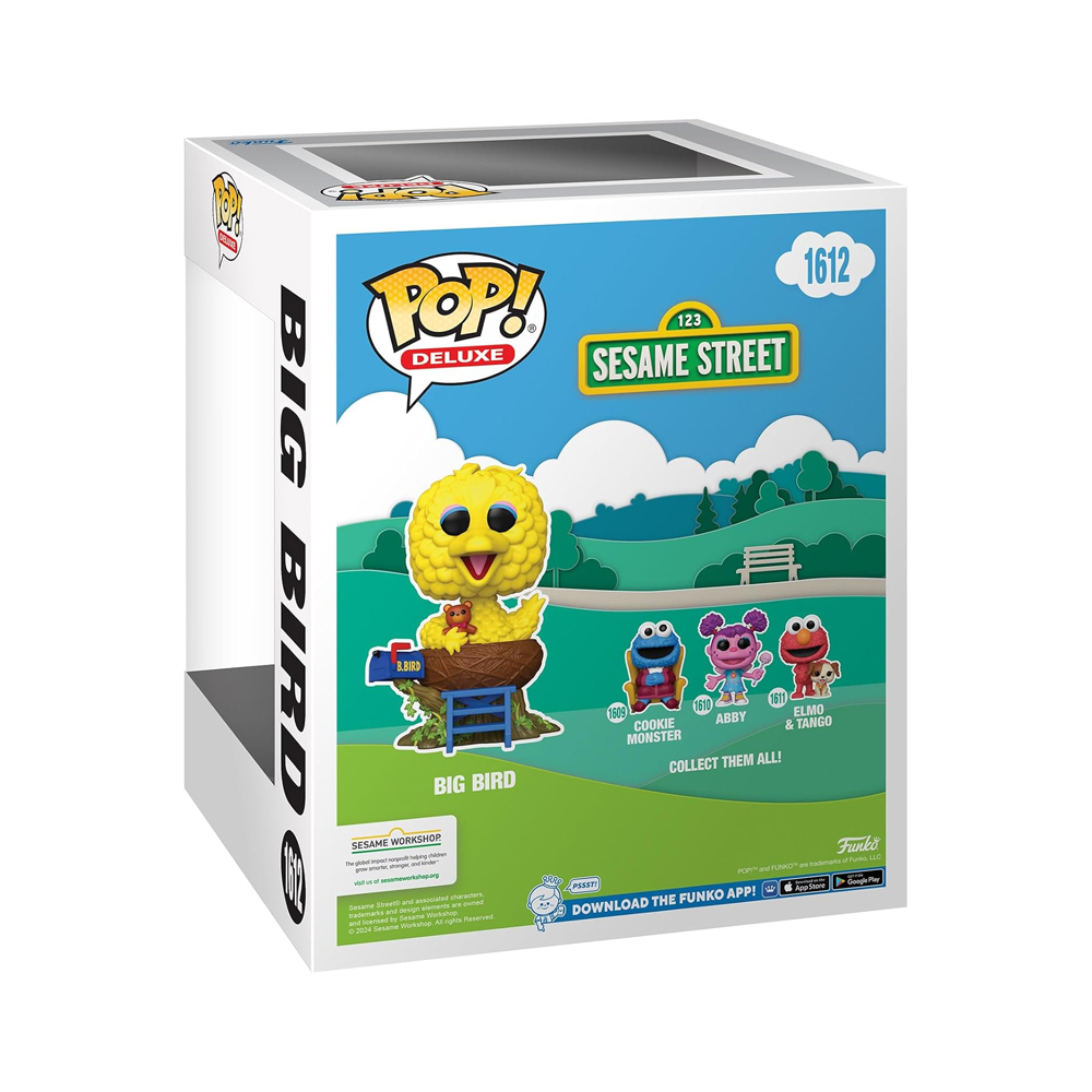 FUNKO POP DELUXE 1612 SESAME STREET BIG BIRD IN NEST - 4