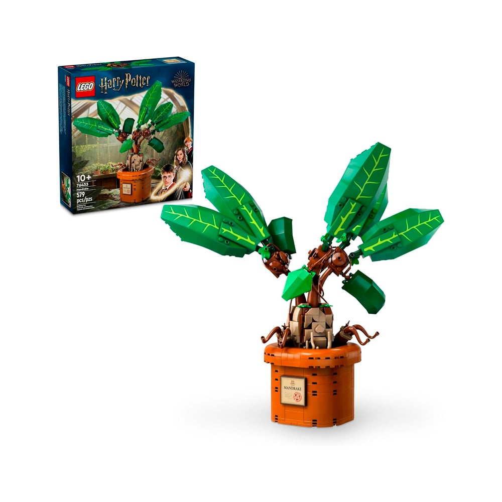 LEGO HARRY POTTER MANDRAKE FIGURE POT PLANT 76433 - 1