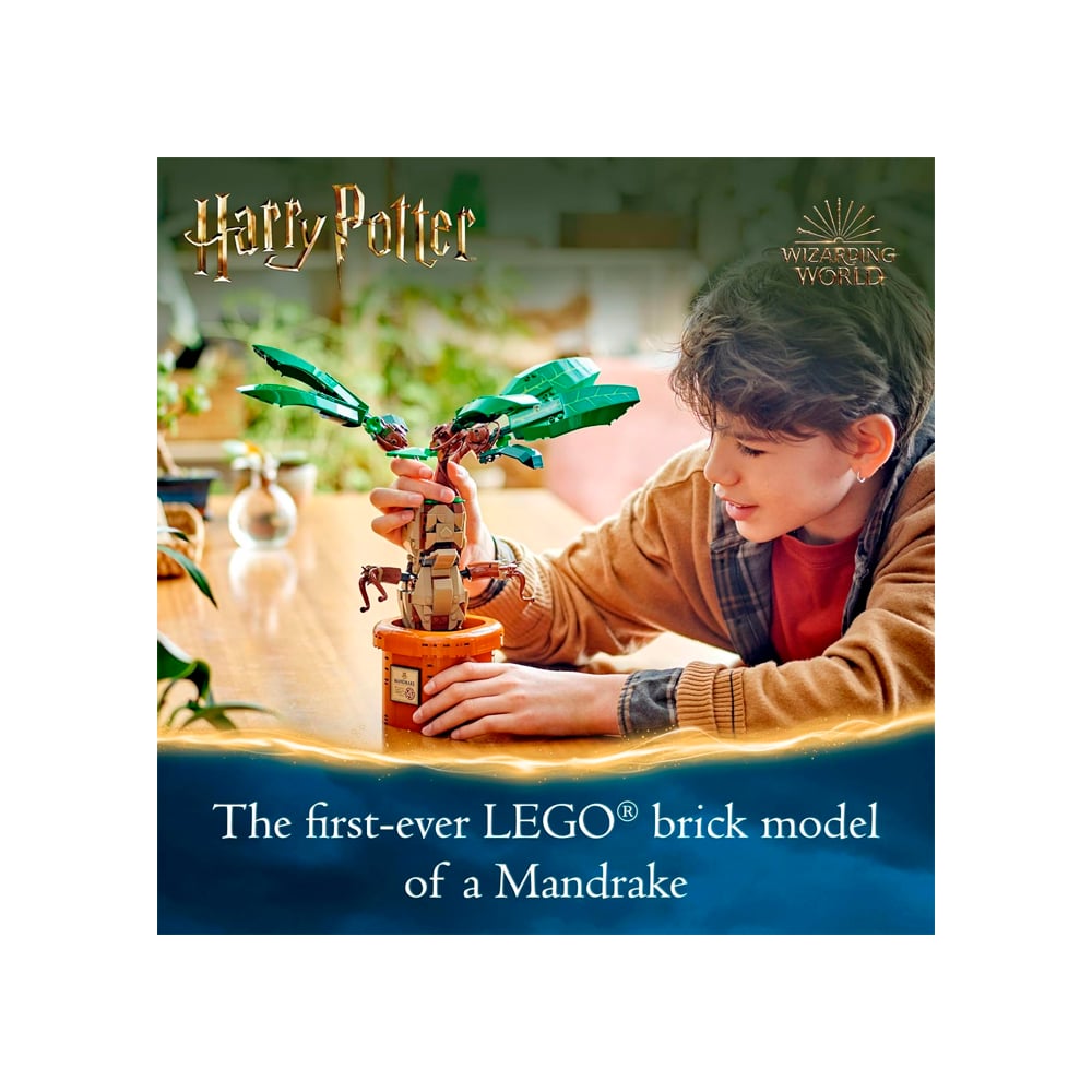 LEGO HARRY POTTER MANDRAKE FIGURE POT PLANT 76433 - 3