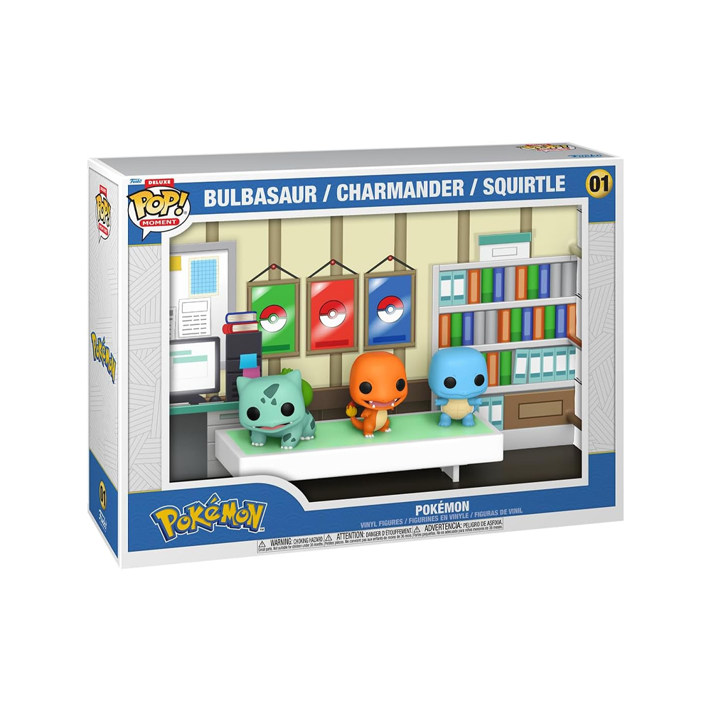 FUNKO POP DELUXE POKEMON BULBASAUR CHARMANDER SQUIRTLE - 1