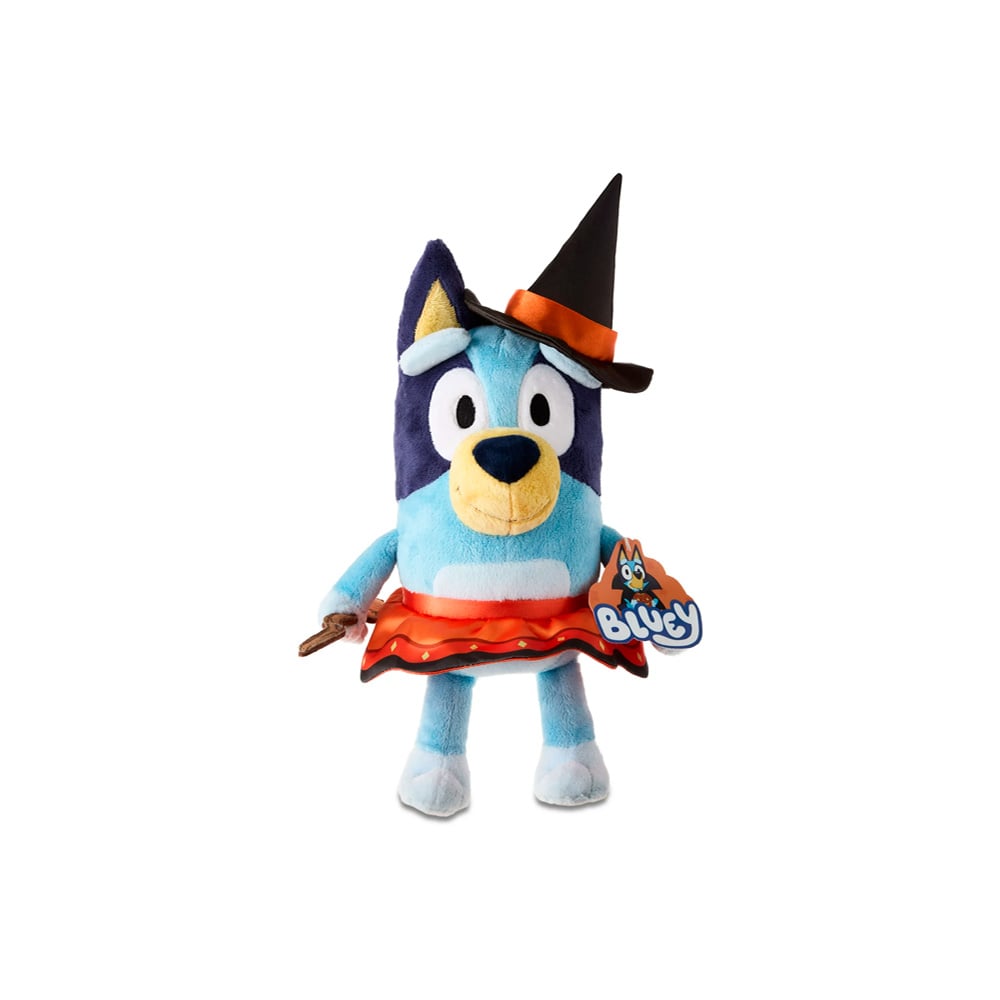 PELUCHE BLUEY DISFRAZ DE BRUJA DE HALLOWEEN 36 CM - 2