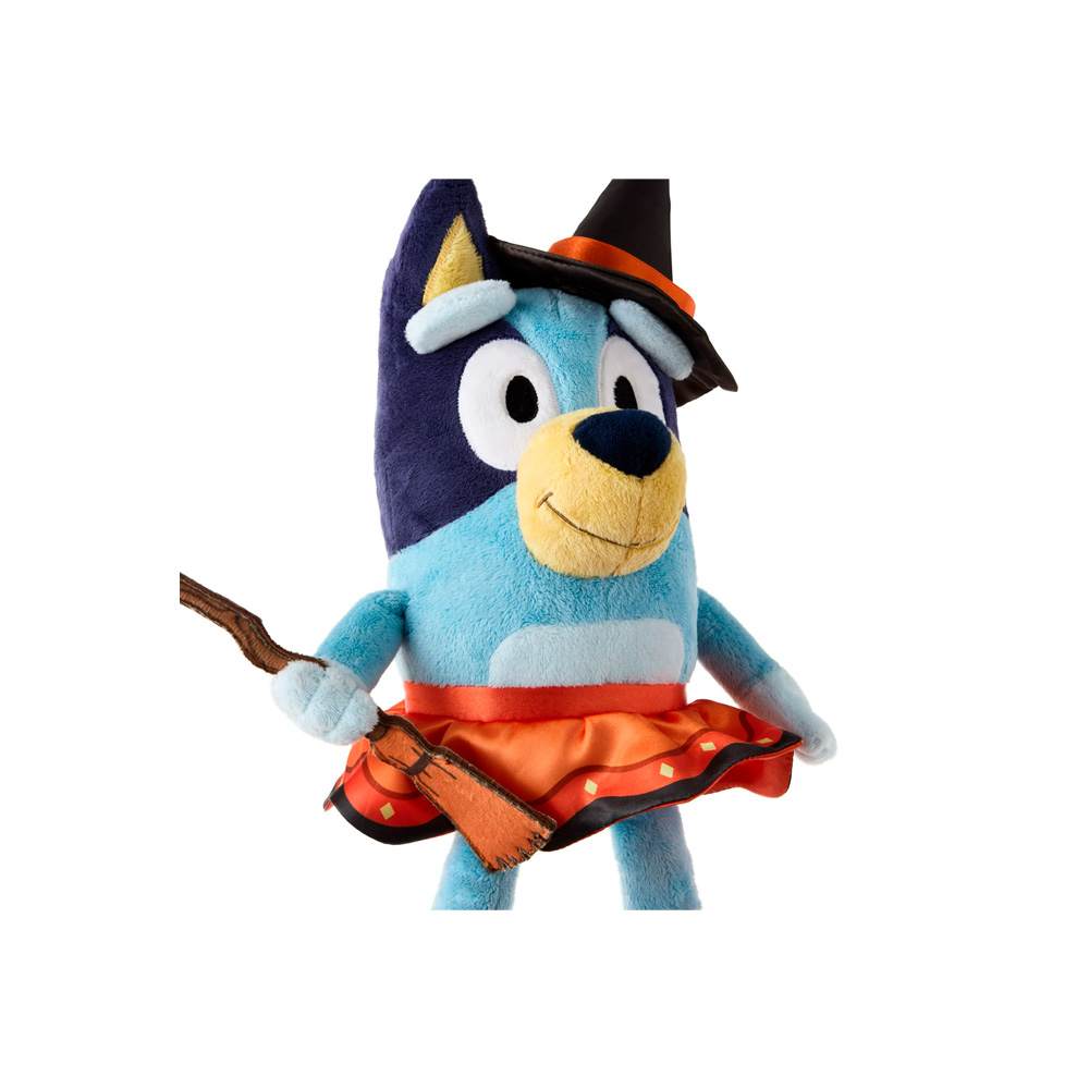 PELUCHE BLUEY DISFRAZ DE BRUJA DE HALLOWEEN 36 CM - 4