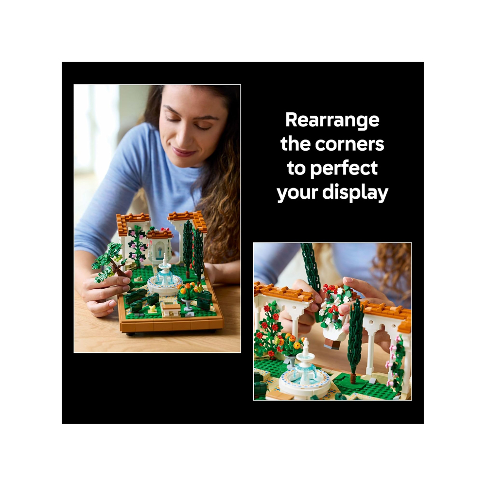LEGO ICONS FOUNTAIN GARDEN BUILDING SET 10359 - 6