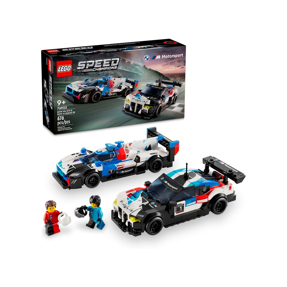 LEGO SPEED CHAMPIONS BMW M4 GT3 BMW M HYBRID V8 76922 - 1