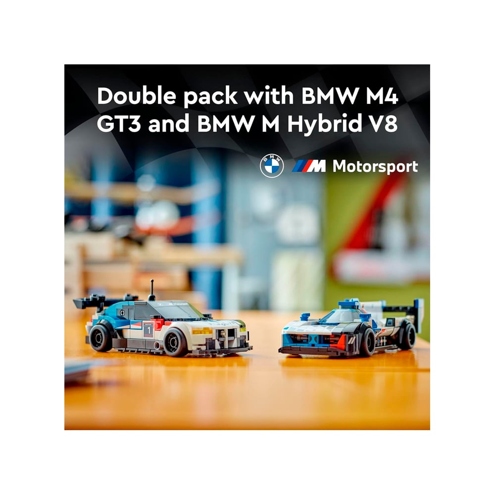 LEGO SPEED CHAMPIONS BMW M4 GT3 BMW M HYBRID V8 76922 - 3
