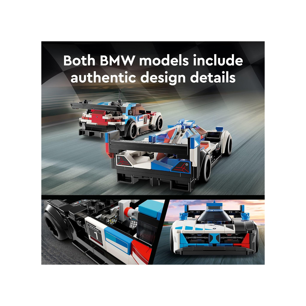 LEGO SPEED CHAMPIONS BMW M4 GT3 BMW M HYBRID V8 76922 - 4