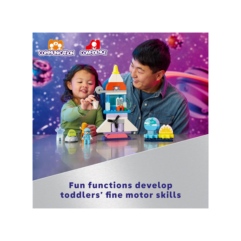 LEGO DUPLO 3 IN 1 SPACE SHUTTLE ADVENTURE TODDLER 10422 - 6