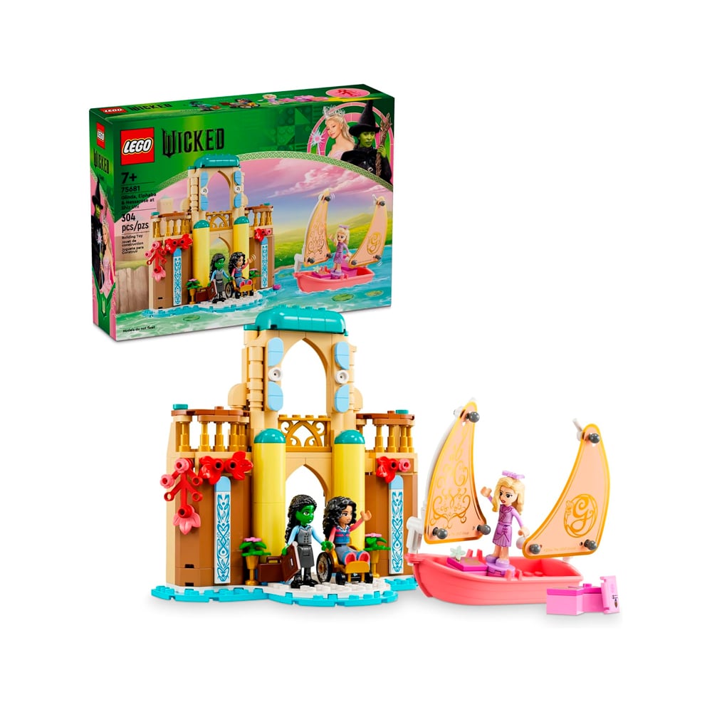 LEGO WICKED GLINDA ELPHABA NESSAROSE AT SHIZ 75681 - 1