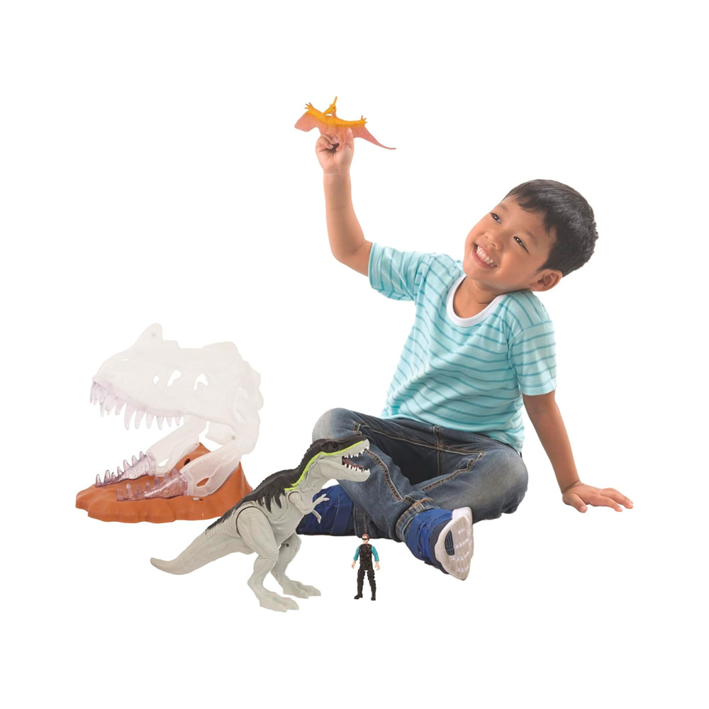 ANIMAL PLANET CRYSTAL FIRE SKULL DINO CON LUZ Y SONIDO - 2