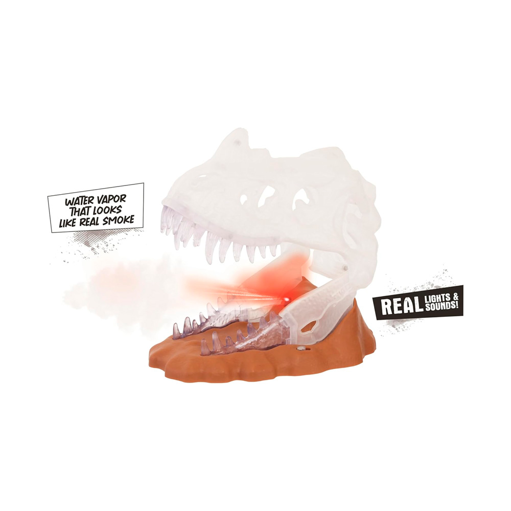ANIMAL PLANET CRYSTAL FIRE SKULL DINO CON LUZ Y SONIDO - 3