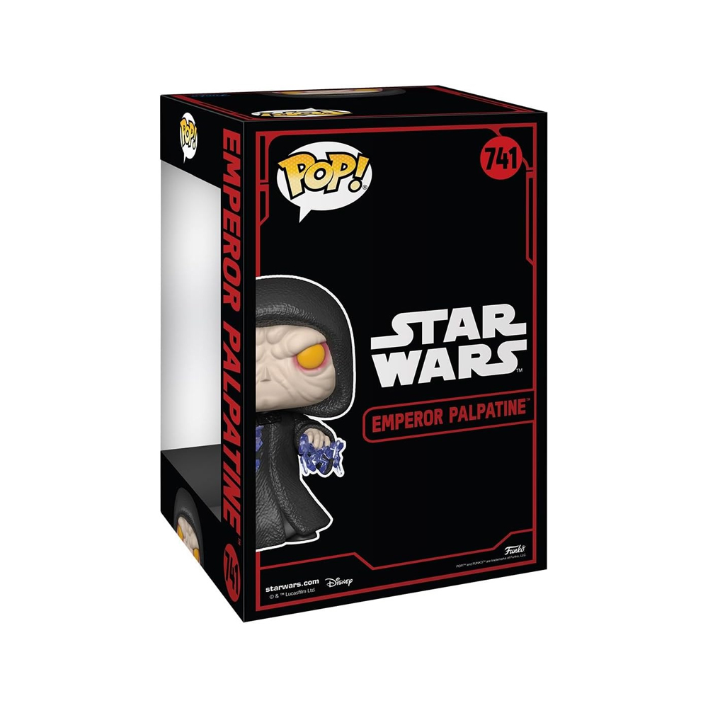 FUNKO POP JUMBO 741 STAR WARS DARKSIDE EMPEROR PALPATINE - 4