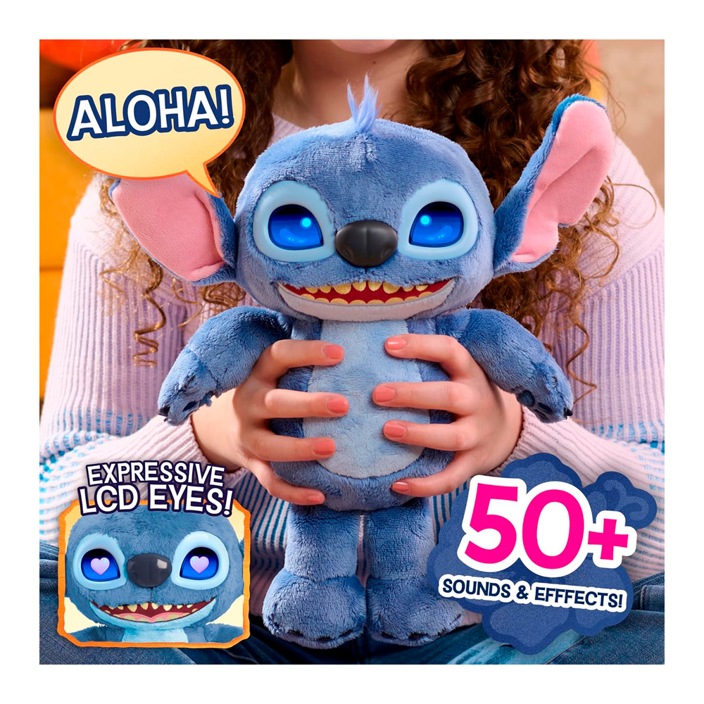 PELUCHE DE STITCH CON MUCHOS ESTADOS DE ANIMO EXCLUSIVE USA - 3