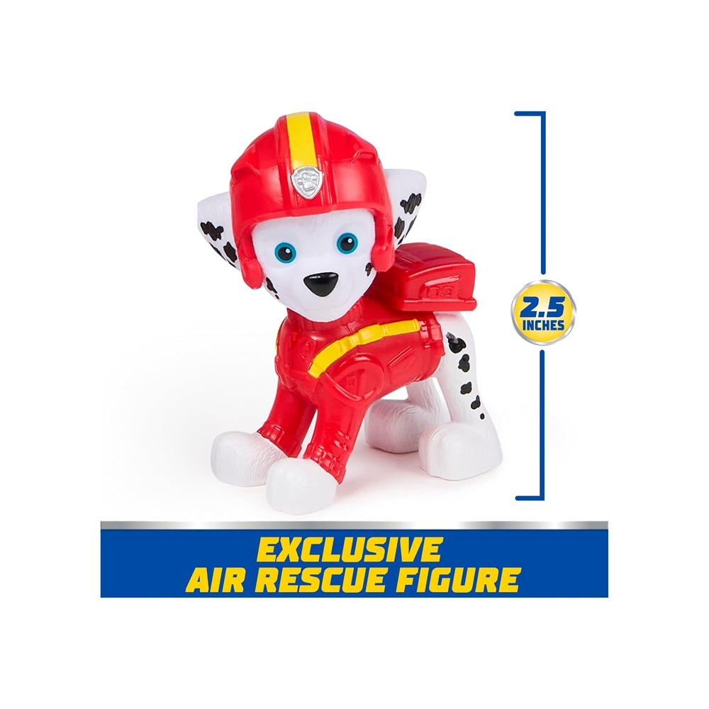 PAW PATROL AIR RESCUE MARSHALL ACTION HERO HYDRO AIRPLANE - 2