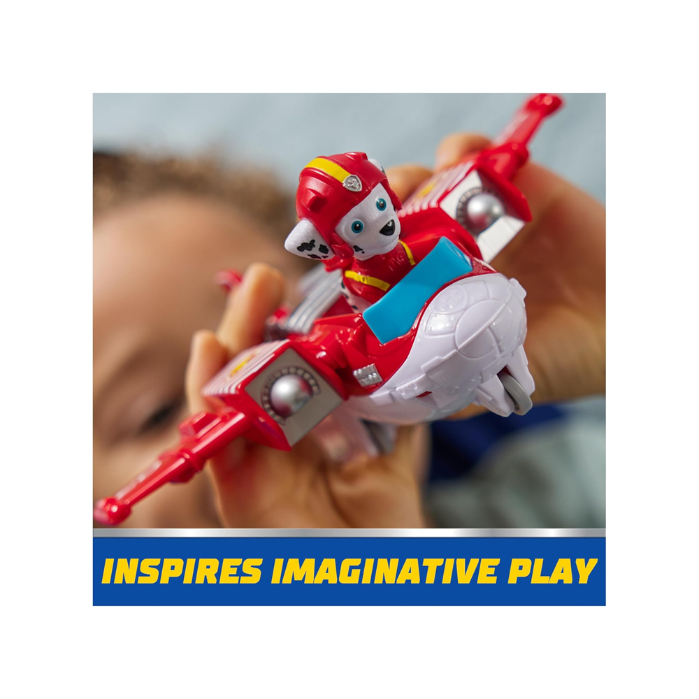PAW PATROL AIR RESCUE MARSHALL ACTION HERO HYDRO AIRPLANE - 4