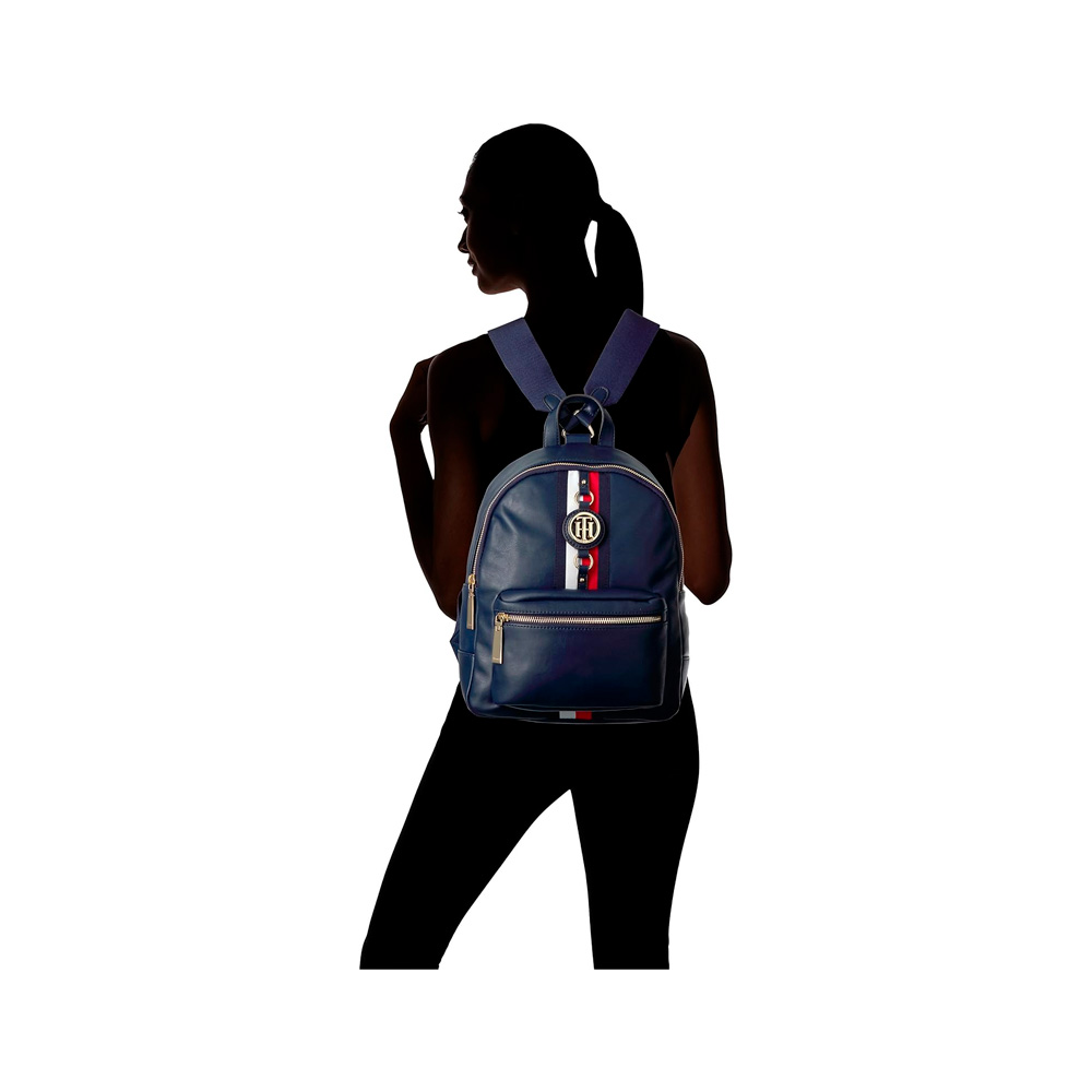 MOCHILA TOMMY HILFIGER DAMA JADEN PLUS NAVY - 5