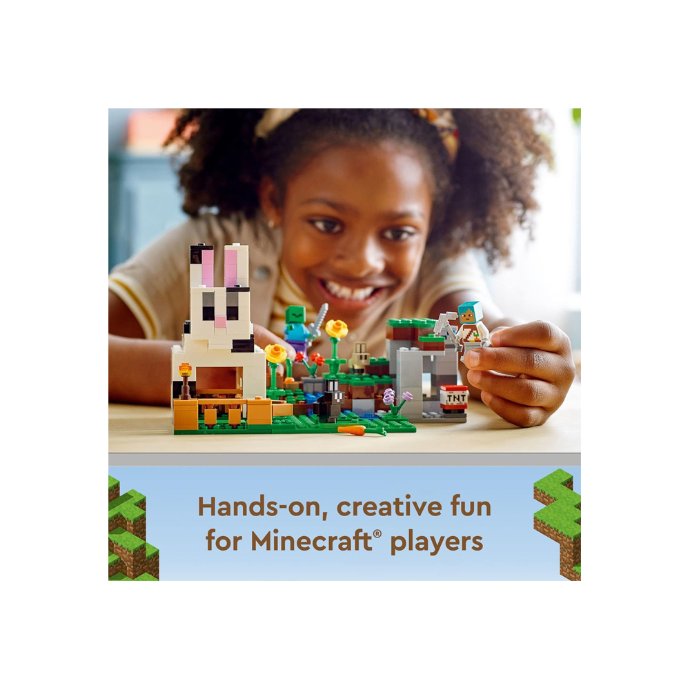 LEGO MINECRAFT THE RANCH RABBIT ZOMBIE 21181 - 6