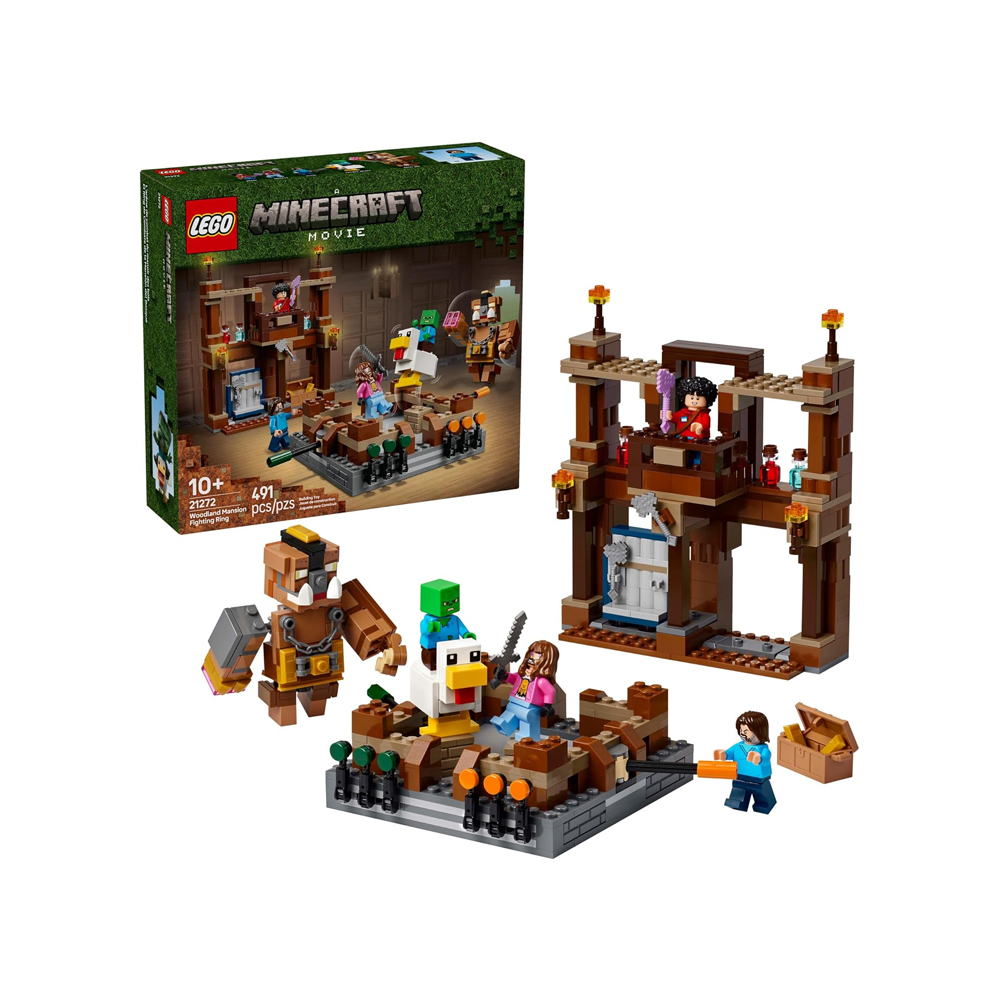 LEGO MINECRAFT WOODLAND MANSION FIGHTING RING 21272 - 1