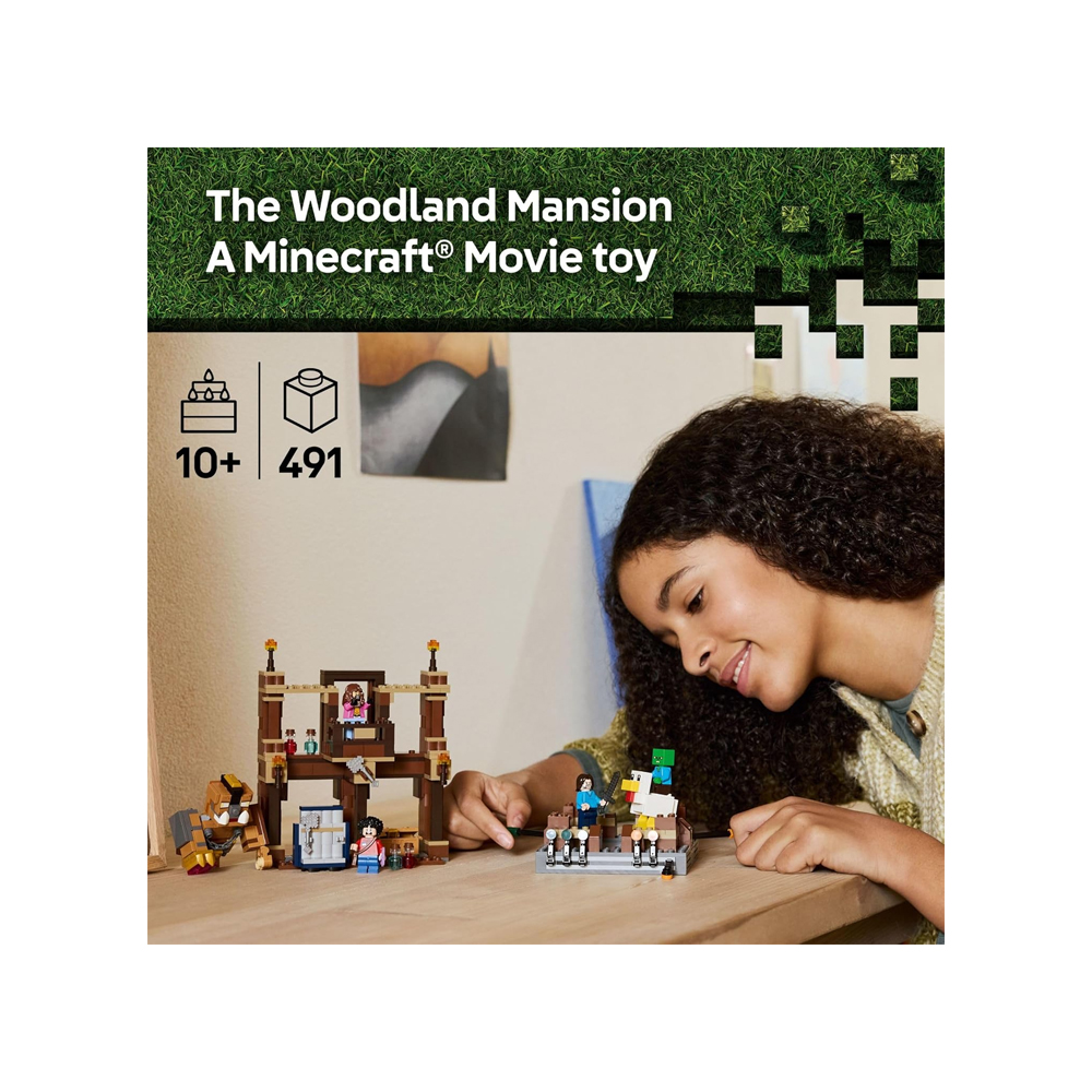LEGO MINECRAFT WOODLAND MANSION FIGHTING RING 21272 - 2