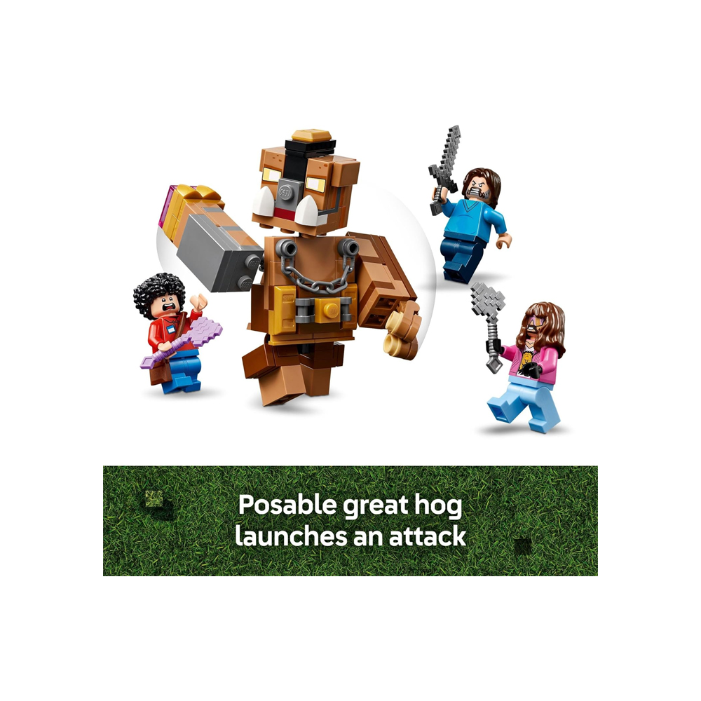LEGO MINECRAFT WOODLAND MANSION FIGHTING RING 21272 - 4