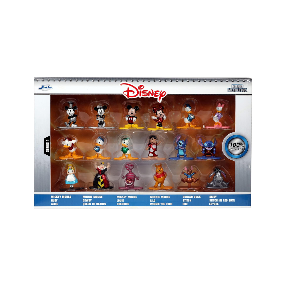 JADA TOYS DISNEY 1 65 SERIES 1 DIECAST COLLECTIBLE 18 PACK - 6