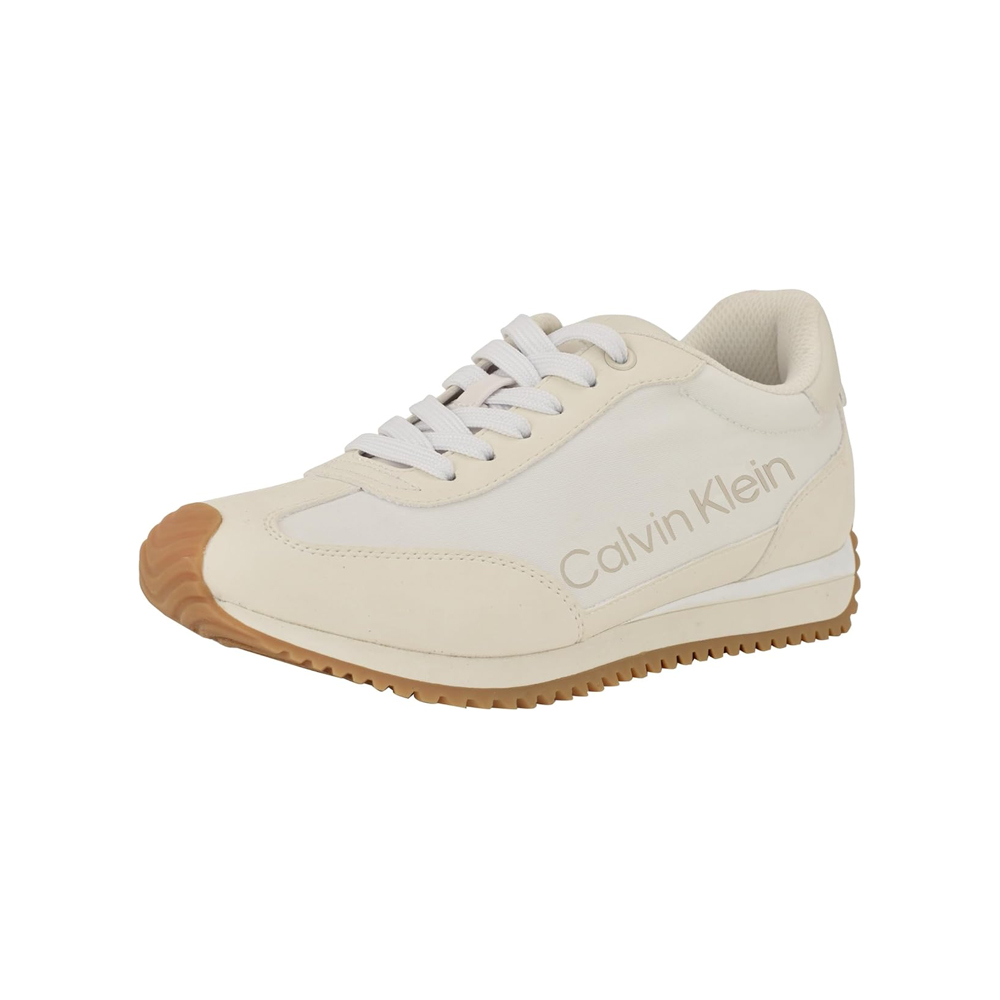 ZAPATILLA CALVIN KLEIN DAMA LANIER IVORY TALLA 6 - 1